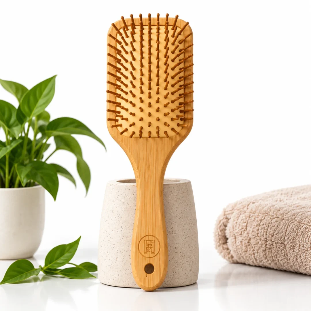 Natural Wood Hair Brush